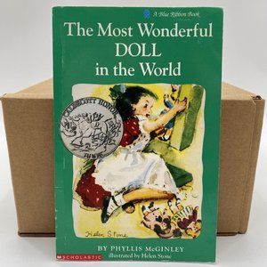 Most Wonderful Doll in the World by Phyllis McGinley Blue Ribbon CALDECOTT HONOR